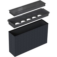 Axessline Conference - Flexibelt kit för 5 Powerdots, stora, svart